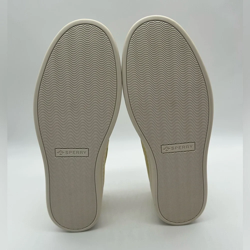 Sperry Candy Boat WM-745 Women’s Sneakers Light Yellow Size 10 New With Box - Picture 9 of 12